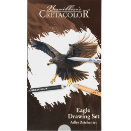 Eagle Tegnesett 12 deler i gruppen Penner / Kunstnerpenner / Pastellblyanter hos Pen Store (135655)