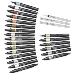 Promarker Interiors Wallet 25-sett i gruppen Penner / Kunstnerpenner / Illustrasjonmarkers hos Pen Store (135656)