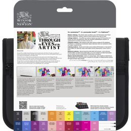 Promarker Modern Lettering Wallet 25-sett i gruppen Penner / Kunstnerpenner / Illustrasjonmarkers hos Pen Store (135657)