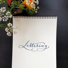 Ink & Lise Lettering Pad A5 i gruppen  Papir & Blokk / Artistblokk / Tegne- og skisseblokk hos Pen Store (135659)