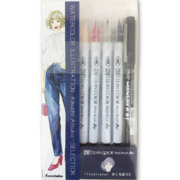 Clean Color Real Brush Illustration 8-set 1 i gruppen Penner / Kunstnerpenner / Penselpenner hos Pen Store (135665)
