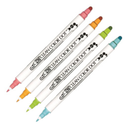 Clean Color DOT Pen 4-set i gruppen Penner / Kunstnerpenner / Illustrasjonmarkers hos Pen Store (135667)