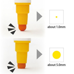 Clean Color DOT Pen 4-set i gruppen Penner / Kunstnerpenner / Illustrasjonmarkers hos Pen Store (135667)