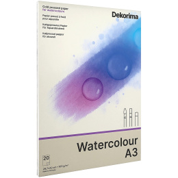 Watercolour Pad 165g A3 i gruppen  Papir & Blokk / Artistblokk / Akvarellpapir hos Pen Store (135677)