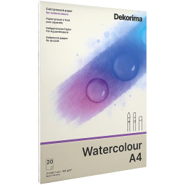 Watercolour Pad 165g A4 i gruppen  Papir & Blokk / Artistblokk / Akvarellpapir hos Pen Store (135678)