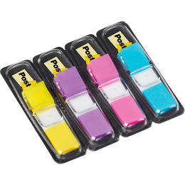 Post-it indeksfaner 11,9 x 43,1 mm 4 farger Sett 2 i gruppen  Papir & Blokk / Skrive og ta notater / Post-it og notisblokker hos Pen Store (135698)