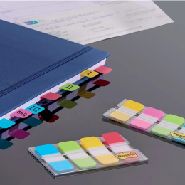 Post-it Indekstapper 15,8 x 38,1 mm Strong, 4 farger i gruppen  Papir & Blokk / Skrive og ta notater / Post-it og notisblokker hos Pen Store (135699)