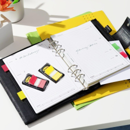Post-it Indeksfaner 25,4 x 43,2 mm Gul i gruppen  Papir & Blokk / Skrive og ta notater / Post-it og notisblokker hos Pen Store (135704)