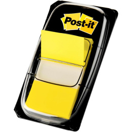 Post-it Indeksfaner 25,4 x 43,2 mm Gul i gruppen  Papir & Blokk / Skrive og ta notater / Post-it og notisblokker hos Pen Store (135704)