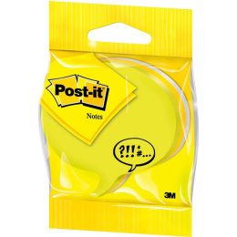 Post-it 70x70 Gul/Hvit Snakkeboble i gruppen  Papir & Blokk / Skrive og ta notater / Post-it og notisblokker hos Pen Store (135709)