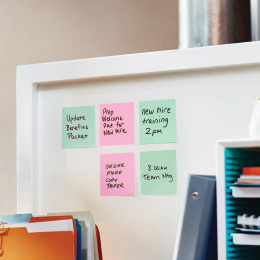 Post-it 76x127 Fargemiks Beachside 6-pakning i gruppen  Papir & Blokk / Skrive og ta notater / Post-it og notisblokker hos Pen Store (135710)