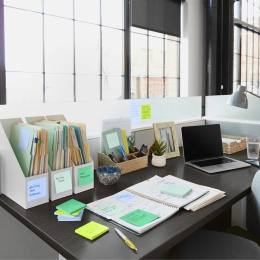 Post-it Super Sticky 76x76 Fargemiks Oasis 5-pakning i gruppen  Papir & Blokk / Skrive og ta notater / Post-it og notisblokker hos Pen Store (135718)