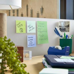Post-it Super Sticky 76x76 Fargemiks Oasis 5-pakning i gruppen  Papir & Blokk / Skrive og ta notater / Post-it og notisblokker hos Pen Store (135718)