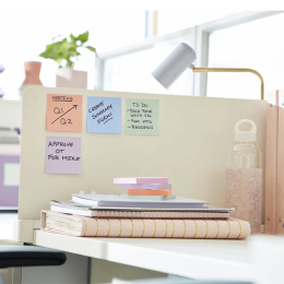Post-it Super Sticky 76x76 Fargemiks Soulful 6-pakning i gruppen  Papir & Blokk / Skrive og ta notater / Post-it og notisblokker hos Pen Store (135723)