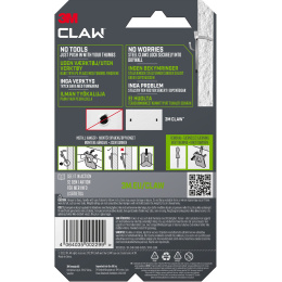 Claw Tavelkrok for gipsvegg 11 kg 2-pakning i gruppen Hobby & Kreativitet / Organisere / Rammer / Bildeoppheng hos Pen Store (135735)