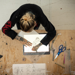 Tabla Go Lysbord A4 i gruppen Kunstnermateriell / Kunstnertilbehør / Lysbord hos Pen Store (135742)