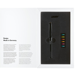 Safari All Black Set Medium i gruppen Penner / Fine Writing / Fyllepenner hos Pen Store (135755)