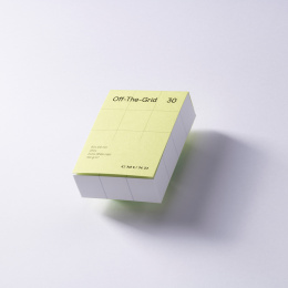 Off-The-Grid 30 - Lime i gruppen  Papir & Blokk / Skrive og ta notater / Skriveblokker og hefter hos Pen Store (135786)