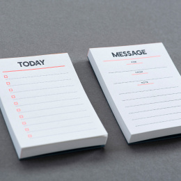 Letterpress Notes Set i gruppen  Papir & Blokk / Skrive og ta notater / Post-it og notisblokker hos Pen Store (135793)