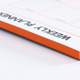 Letterpress Weekly Planner i gruppen  Papir & Blokk / Skrive og ta notater / Post-it og notisblokker hos Pen Store (135794)