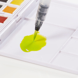 Inktense Akvarellfarge 24 halvkopper i gruppen Kunstnermateriell / Kunstnerfarge / Akvarellmaling / Akvarellmaling i kopp hos Pen Store (135795)