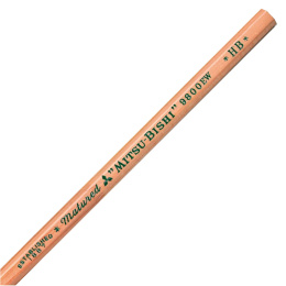 Blyant Mitsubishi 9800EW 12-pakning i gruppen Kunstnermateriell / Kritt og blyanter / Grafitt og blyant hos Pen Store (135801_r)