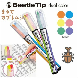 Merkepenn tofarget Oransje/Blå i gruppen Penner / Merking og kontor / Markeringstusj hos Pen Store (135812)