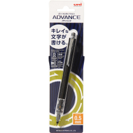 Mekanisk blyant Kuru Toga Advance 0,5 mm Svart i gruppen Penner / Skrive / Trykkblyanter hos Pen Store (135815)