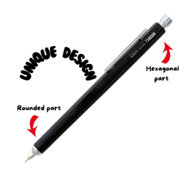 GS01 Gel Roller 0,7 mm Svart i gruppen Penner / Skrive / Gelpenner hos Pen Store (135824)