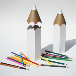 Pennholder Blyant Hvit i gruppen Hobby & Kreativitet / Organisere / Hjemmekontor hos Pen Store (135849)