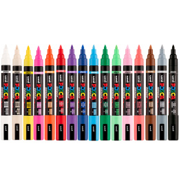Posca Brush PC-5BR i gruppen Penner / Kunstnerpenner / Illustrasjonmarkers hos Pen Store (135904_r)
