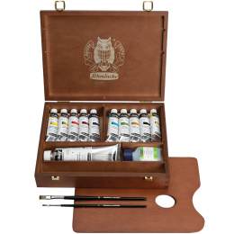 PRIMAcryl Akrylmaling Wooden Box set i gruppen Kunstnermateriell / Kunstnerfarge / Akrylmaling hos Pen Store (136014)