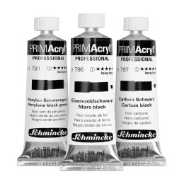 PRIMAcryl Akrylmaling 35 ml Svart 3-sett i gruppen Kunstnermateriell / Kunstnerfarge / Akrylmaling hos Pen Store (136016) PRIMAcryl Akrylmaling 35 ml Svart 3-sett i gruppen Kunstnermateriell / Kunstnerfarge / Akrylmaling hos Pen Store (136016)