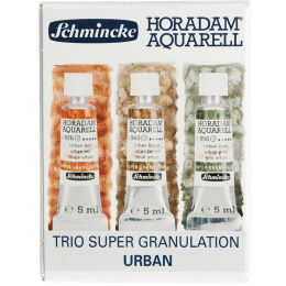 Horadam Super Granulation Set Urban i gruppen Kunstnermateriell / Kunstnerfarge / Akvarellmaling / Akvarellmaling på tube hos Pen Store (136017)