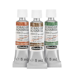 Horadam Super Granulation Set Urban i gruppen Kunstnermateriell / Kunstnerfarge / Akvarellmaling / Akvarellmaling på tube hos Pen Store (136017)