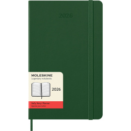 Kalender 12M Daily 2026 Hardcover Large Myrtle Green i gruppen  Papir & Blokk / Kalendere / 12 md kalendere hos Pen Store (136083)