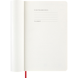 Kalender 12M Daily 2026 Softcover Large Red i gruppen  Papir & Blokk / Kalendere / 12 md kalendere hos Pen Store (136085)