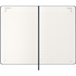 Kalender 12M Daily 2026 Hardcover Large Sapphire Blue i gruppen  Papir & Blokk / Kalendere / 12 md kalendere hos Pen Store (136086)
