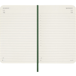 Kalender 12M Daily 2026 Softcover Pocket Myrtle Green i gruppen  Papir & Blokk / Kalendere / 12 md kalendere hos Pen Store (136089)