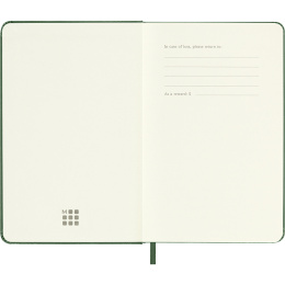 Kalender 12M Daily 2026 Hardcover Pocket Myrtle Green i gruppen  Papir & Blokk / Kalendere / 12 md kalendere hos Pen Store (136092)