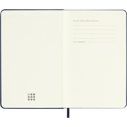 Kalender 12M Daily 2026 Hardcover Pocket Sapphire Blue i gruppen  Papir & Blokk / Kalendere / 12 md kalendere hos Pen Store (136095)