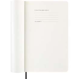 Kalender 12M Monthly 2026 Softcover Large Black i gruppen  Papir & Blokk / Kalendere / 12 md kalendere hos Pen Store (136097)