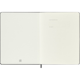 Kalender 12M Weekly Vertical PRO 2026 Hardcover XL Black i gruppen  Papir & Blokk / Kalendere / 12 md kalendere hos Pen Store (136101)