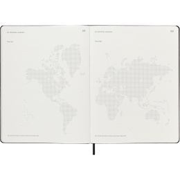 Kalender 12M M+ Digital Planner Weekly Vertical 2026 XL Black i gruppen  Papir & Blokk / Kalendere / 12 md kalendere hos Pen Store (136102)