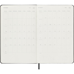 Kalender 12M M+ Digital Planner Weekly Note 2026 Large Black i gruppen  Papir & Blokk / Kalendere / 12 md kalendere hos Pen Store (136103)