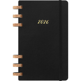 Kalender 12M Spiral Planner 2026 Large Black i gruppen  Papir & Blokk / Kalendere / 12 md kalendere hos Pen Store (136104)