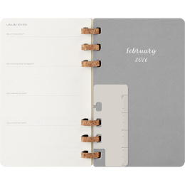 Kalender 12M Spiral Planner 2026 Large Black i gruppen  Papir & Blokk / Kalendere / 12 md kalendere hos Pen Store (136104)