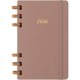 Kalender 12M Spiral Planner 2026 Large Almond i gruppen  Papir & Blokk / Kalendere / 12 md kalendere hos Pen Store (136105)
