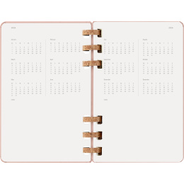 Kalender 12M Spiral Planner 2026 Large Almond i gruppen  Papir & Blokk / Kalendere / 12 md kalendere hos Pen Store (136105)