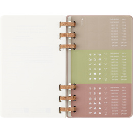 Kalender 12M Spiral Planner 2026 Large Almond i gruppen  Papir & Blokk / Kalendere / 12 md kalendere hos Pen Store (136105)